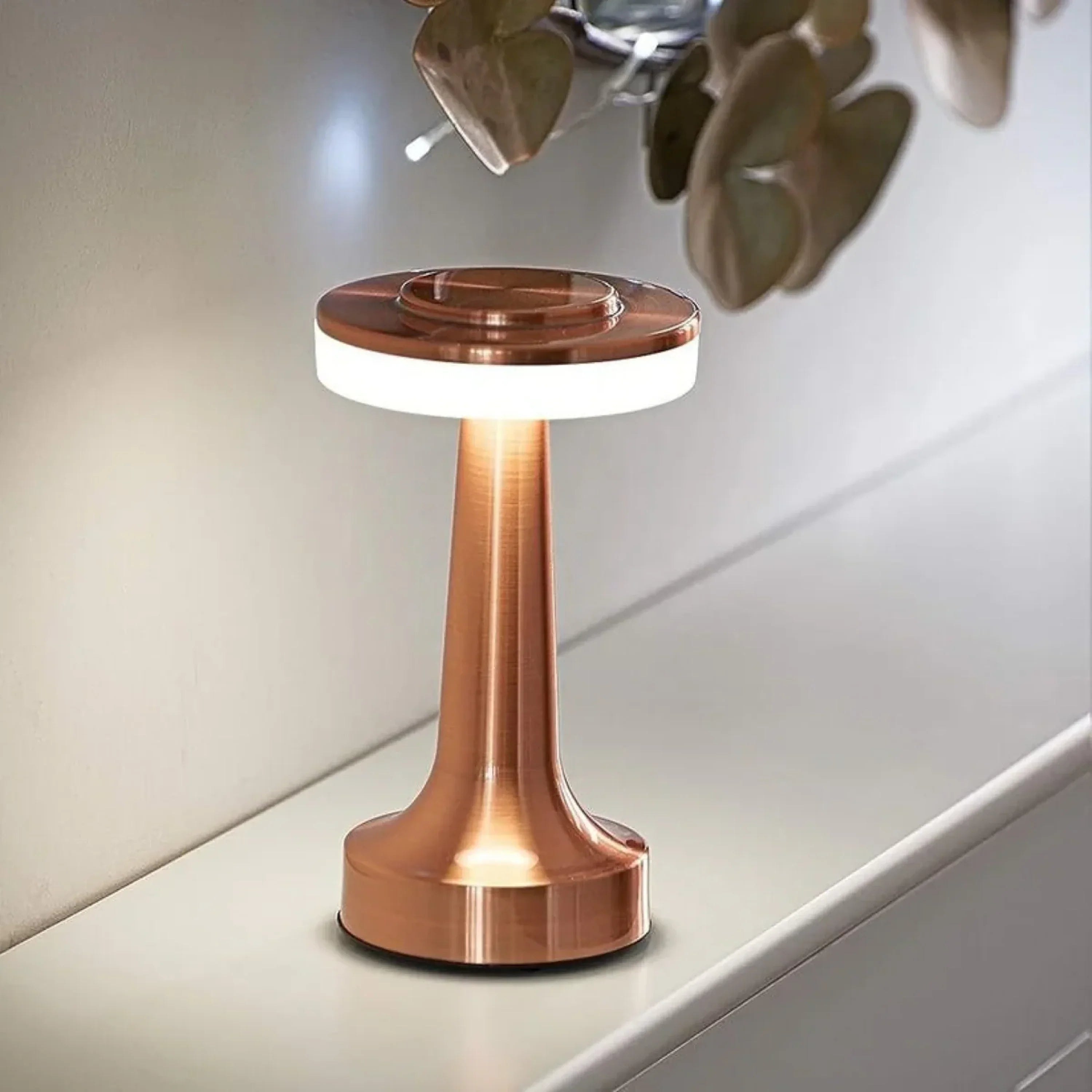 AMBIENTIFY Harglo Rechargeable LED Atmosphere Lamp – Portable Touch Dimmer USB Wireless Indoor Outdoor Mood Light