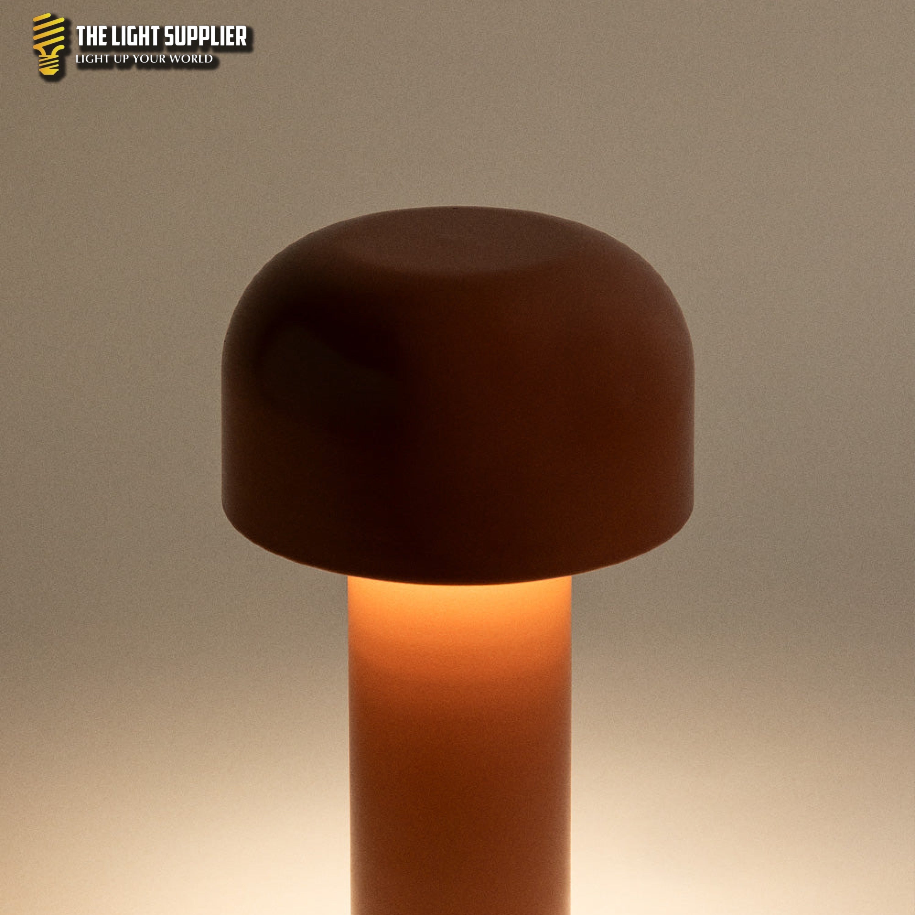 AMBIENTIFY Loentia Wireless LED Table Lamp – Metal Dimmable 160–180lm Soft Touch USB Rechargeable 2h Charge IP20