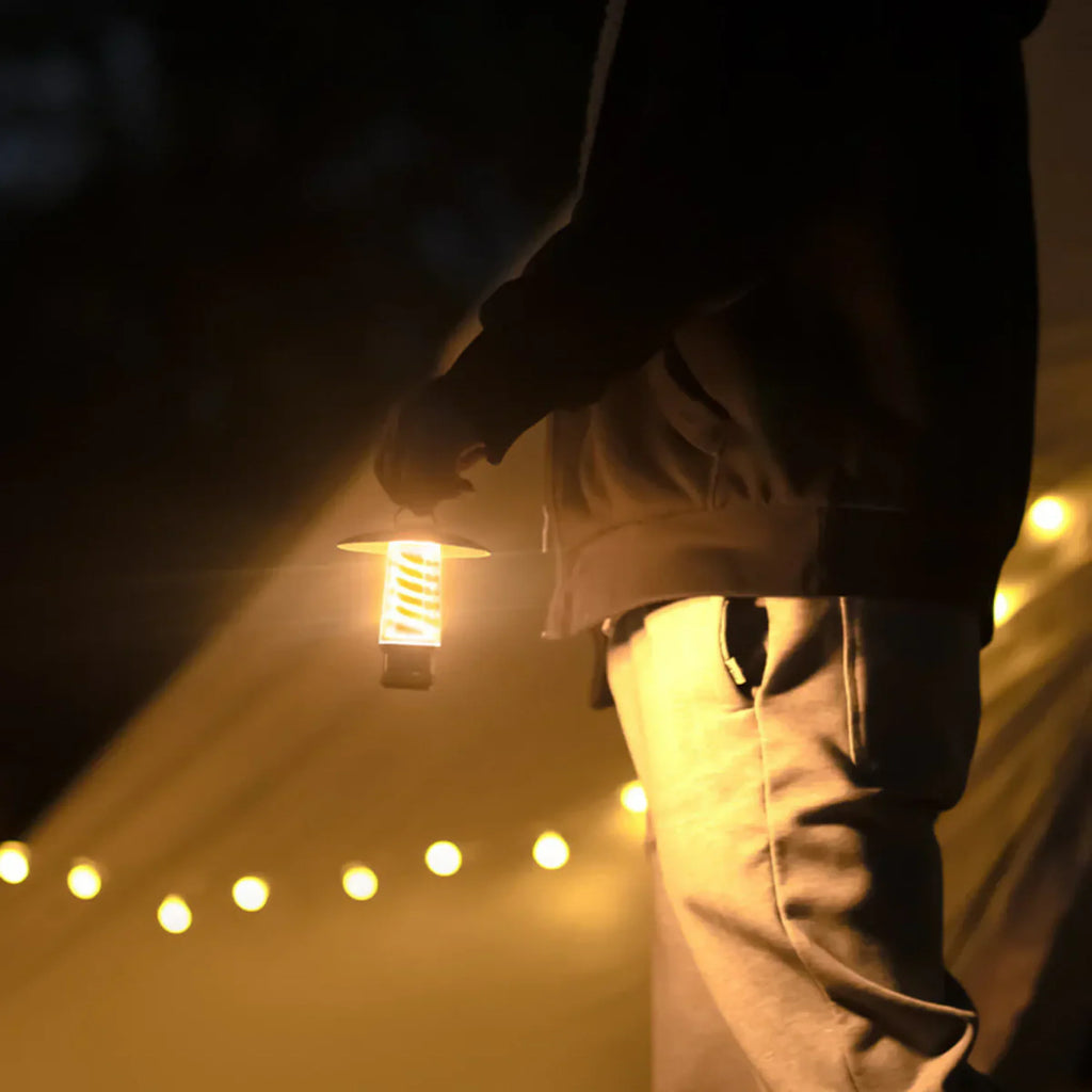 CAMPIFY Luminax Rechargeable LED Camping Light – 2500mAh Multi-Mode Durable USB Charge Outdoor Hiking Lamp