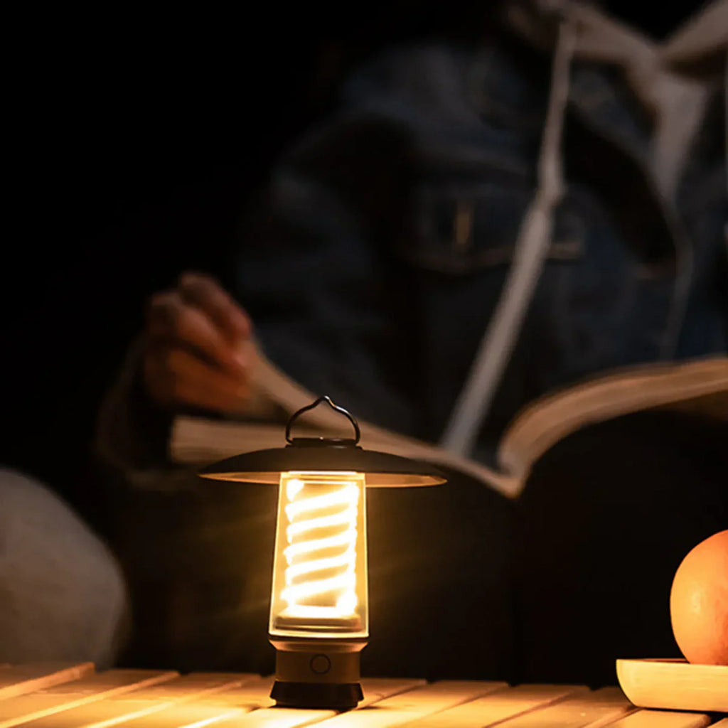 CAMPIFY Luminax Rechargeable LED Camping Light – 2500mAh Multi-Mode Durable USB Charge Outdoor Hiking Lamp