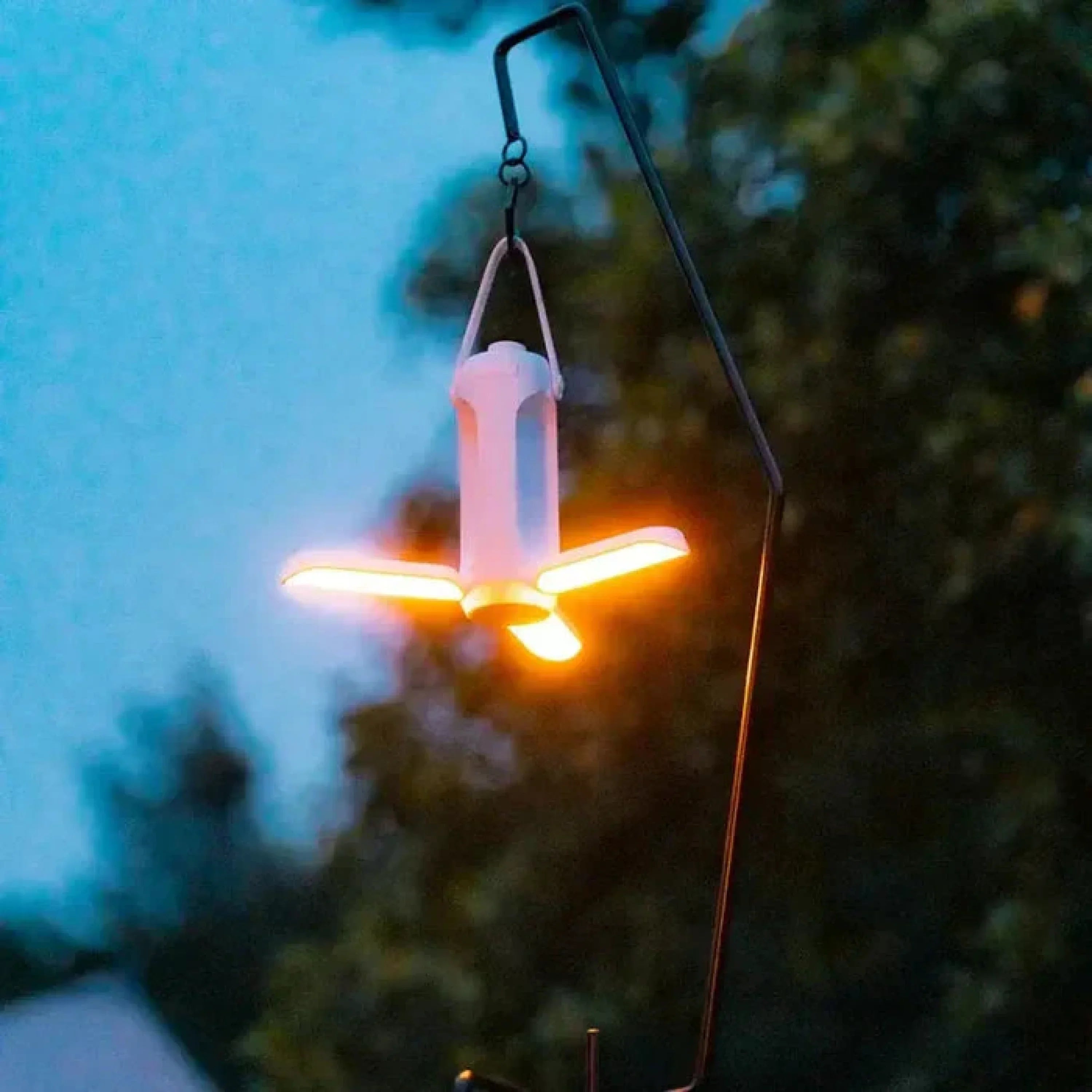 CAMPIFY Skylamp Portable LED Camping Lantern – 10000mAh 720lm 1800–7000K Rechargeable USB Outdoor Hiking Light