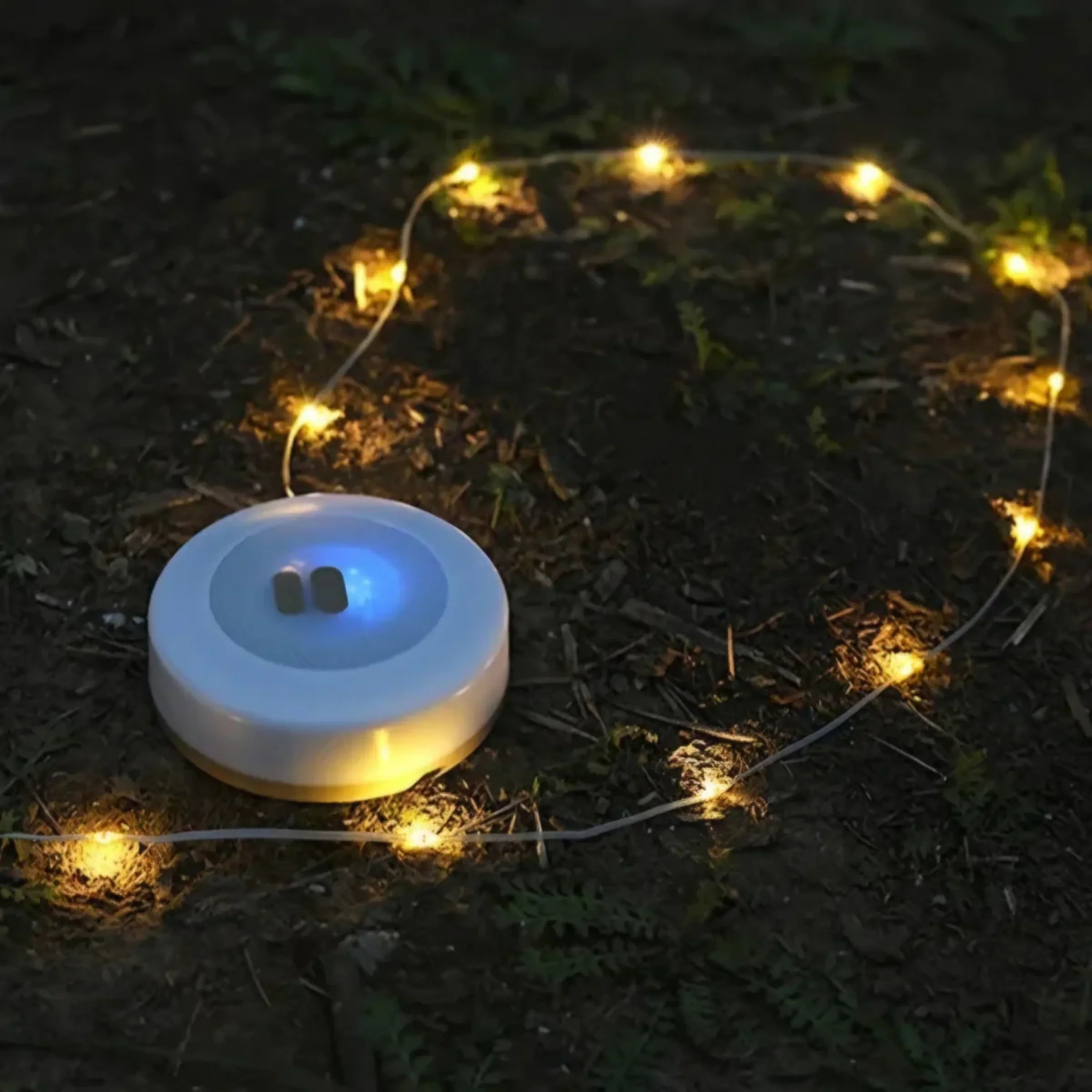 CAMPIFY String Rechargeable LED Fairy String Light – 10m IP67 Waterproof 200lm USB-C 20h Camping Outdoor Garden