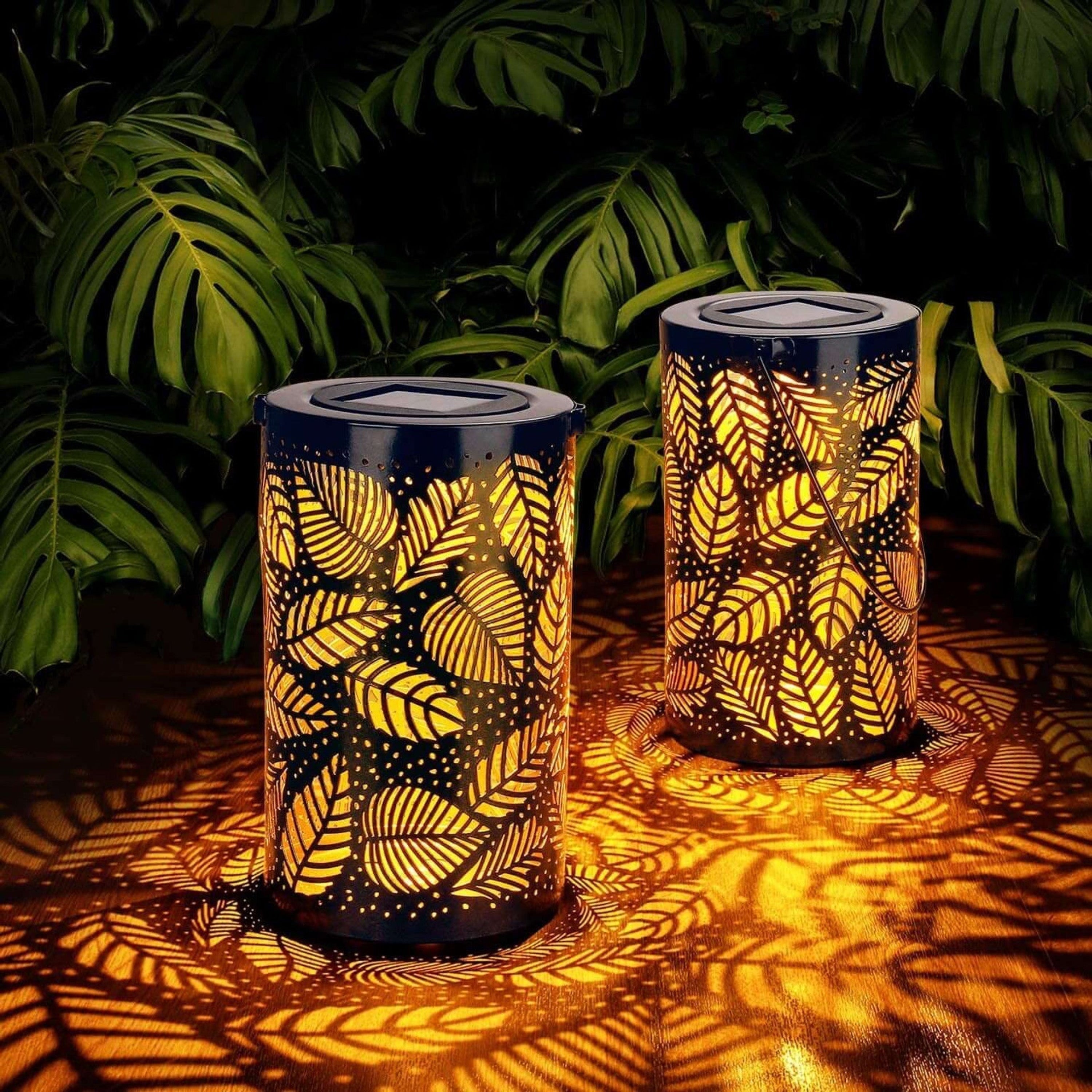 SOLARIFY Solar Leaf Garden Light – Decorative Outdoor LED Solar Stake Lamp Waterproof Floral Design