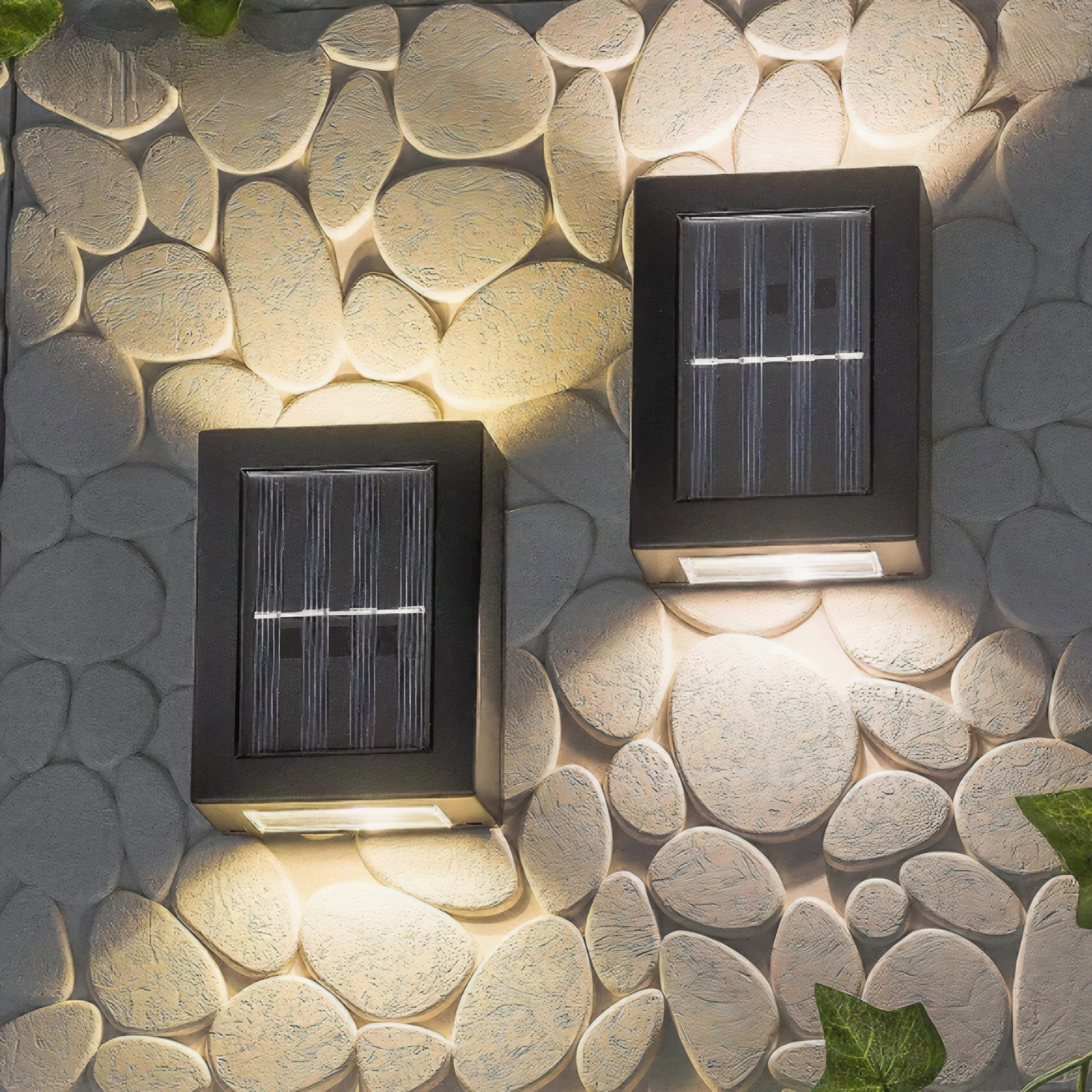 SOLARIFY One Solar LED Wall Light – Outdoor Facade Fence Lamp IP65 Waterproof Warm White Up-Down Light Effect
