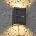 SOLARIFY One Solar LED Wall Light – Outdoor Facade Fence Lamp IP65 Waterproof Warm White Up-Down Light Effect